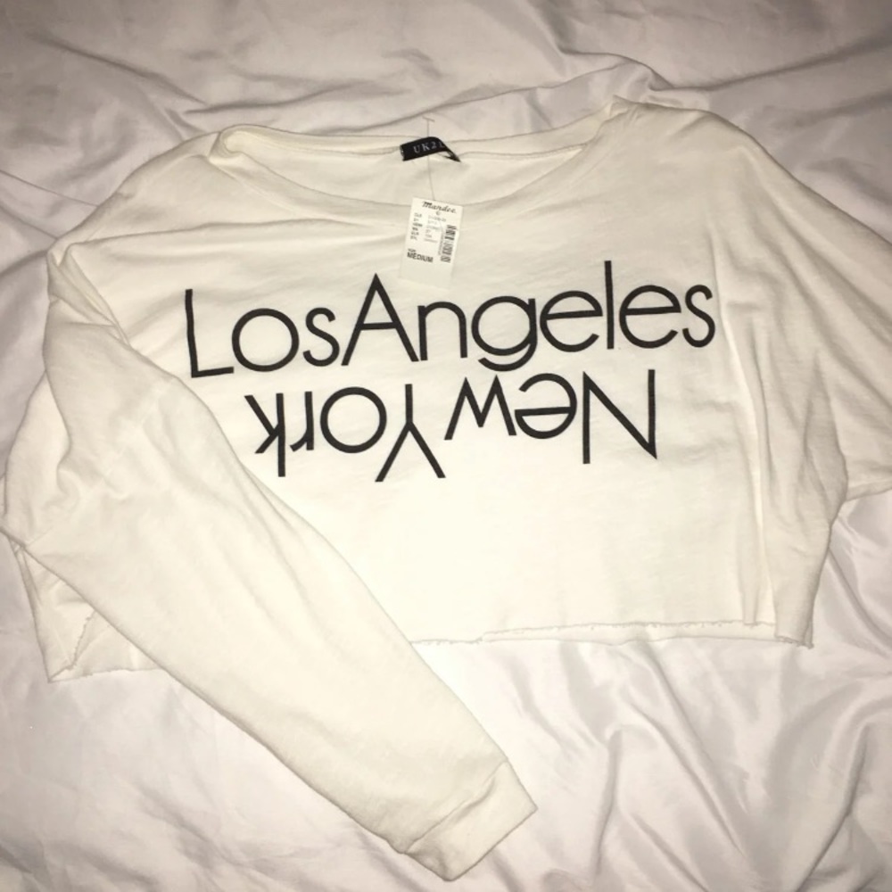 💙 LA/NY Crop Top